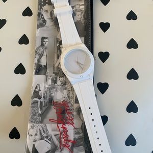 Guess New White on White Watch